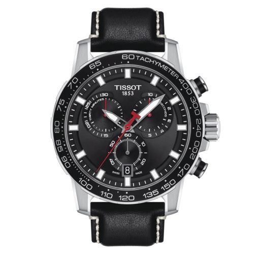 Tissot Supersport Chrono Stainless Steel / Black